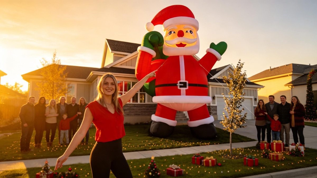 26Ft Christmas Santa